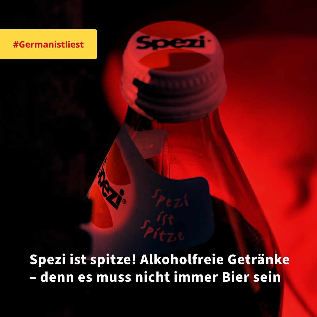 Spezi ist Spitze! #Germanistliest